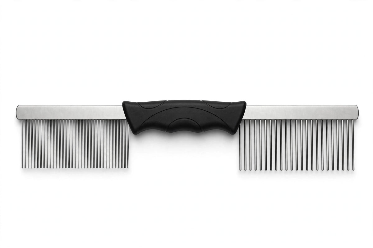 Furbliss Double-Sided Flea Comb - main product shot